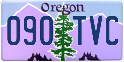 OR license plate 090TVC