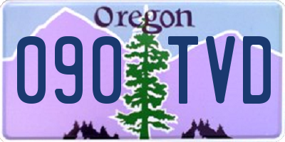 OR license plate 090TVD