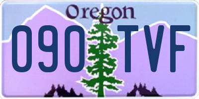 OR license plate 090TVF