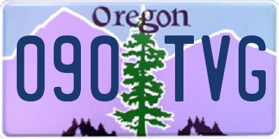 OR license plate 090TVG