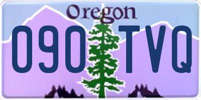 OR license plate 090TVQ