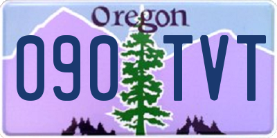 OR license plate 090TVT