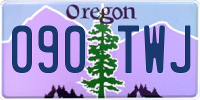 OR license plate 090TWJ