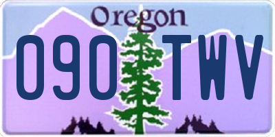 OR license plate 090TWV