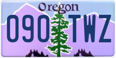 OR license plate 090TWZ