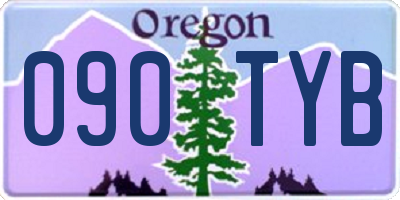 OR license plate 090TYB