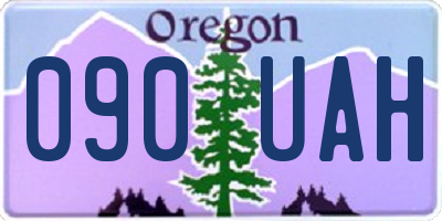 OR license plate 090UAH