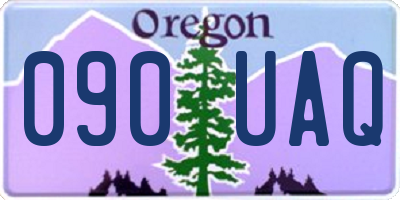 OR license plate 090UAQ