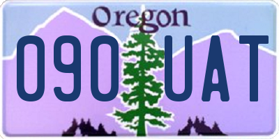 OR license plate 090UAT
