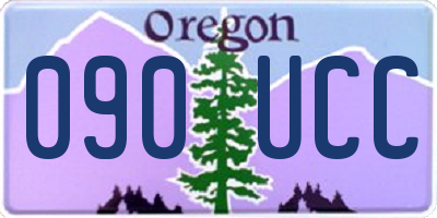 OR license plate 090UCC