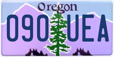 OR license plate 090UEA