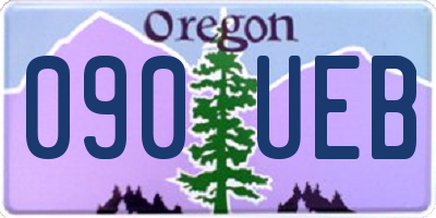 OR license plate 090UEB