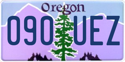OR license plate 090UEZ