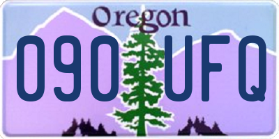 OR license plate 090UFQ