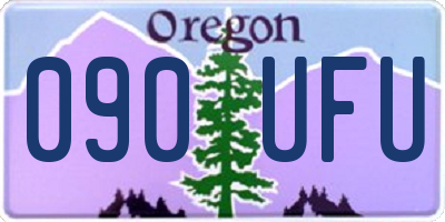 OR license plate 090UFU