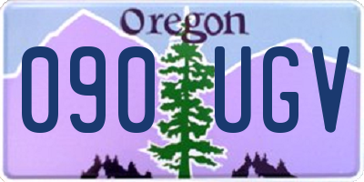 OR license plate 090UGV