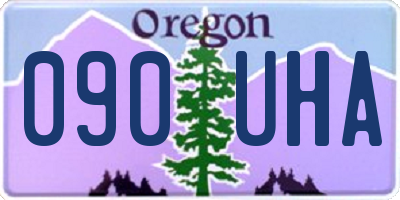 OR license plate 090UHA