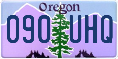 OR license plate 090UHQ