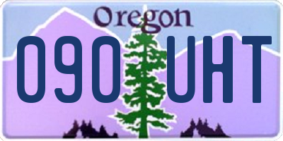 OR license plate 090UHT