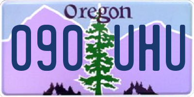 OR license plate 090UHU