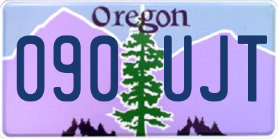 OR license plate 090UJT