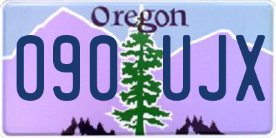 OR license plate 090UJX