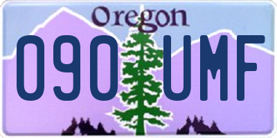 OR license plate 090UMF