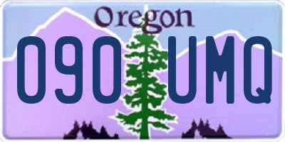 OR license plate 090UMQ