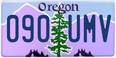 OR license plate 090UMV