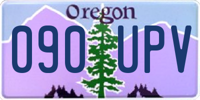 OR license plate 090UPV