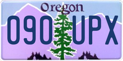 OR license plate 090UPX