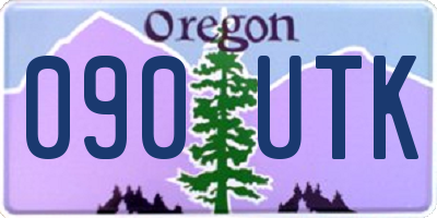 OR license plate 090UTK