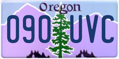 OR license plate 090UVC