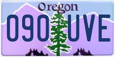 OR license plate 090UVE