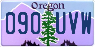 OR license plate 090UVW