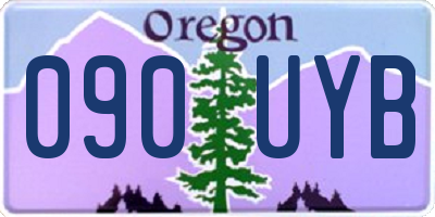 OR license plate 090UYB
