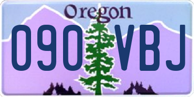 OR license plate 090VBJ