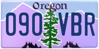 OR license plate 090VBR