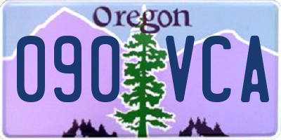 OR license plate 090VCA