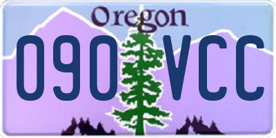 OR license plate 090VCC