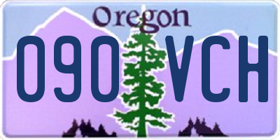 OR license plate 090VCH