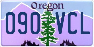 OR license plate 090VCL