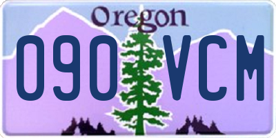OR license plate 090VCM