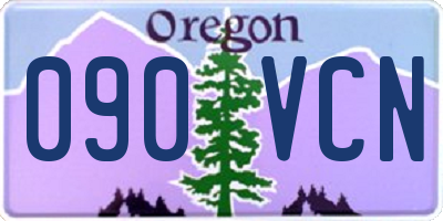 OR license plate 090VCN