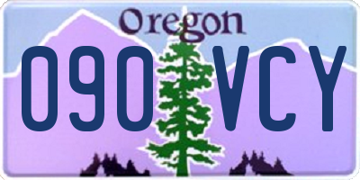 OR license plate 090VCY