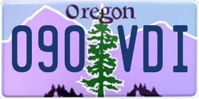 OR license plate 090VDI