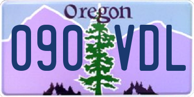 OR license plate 090VDL