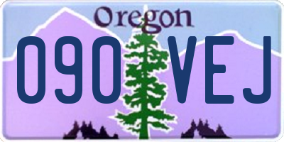 OR license plate 090VEJ