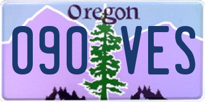 OR license plate 090VES