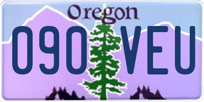 OR license plate 090VEU